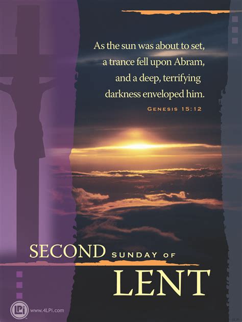 Second Sunday Of Lent Lent Prayers Lent Quotes Lent