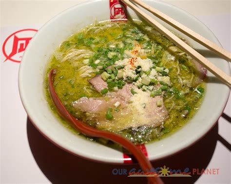 Ramen Nagi Butao 豚王 Black King Red King And Green King Ramen In Manila