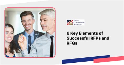 6 Key Elements of Successful RFPs and RFQs - Public Contracting