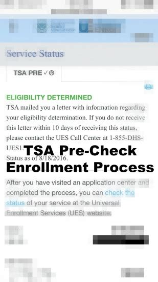 Tsa Precheck® Status And The Enrollment Process