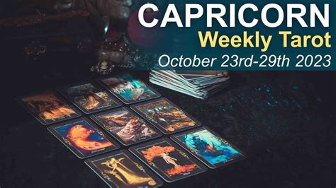 Capricorn Weekly Tarot Reading A Big House Move Celebration October