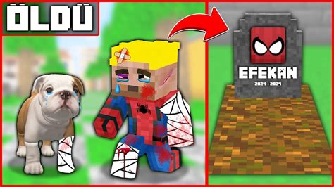 SÜper Kahraman Efekan ÖldÜ 😱 Minecraft Zengİn Fakİr Hayati Youtube