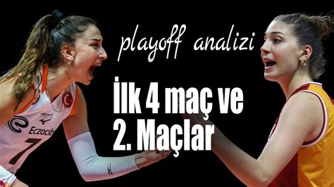 Playoff ilk tur eşleşmeleri ilk maçların değerlendirmesi ve ikinci