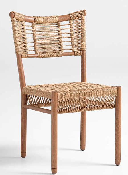 Forge Barley Oak Dining Side Chair Elements Of Style