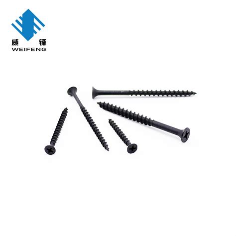 Inch Bugle Head Drywall Screws Grey Phosphated Gypsum Particle