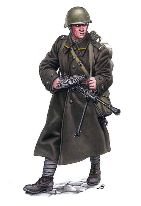 Soviet Corporal Of The Infantry Division Berlin May Military