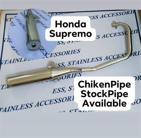 Supremo Chikenpipe Doble Elbow Made Of Stainless Lazada Ph