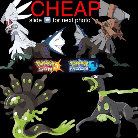 SHINY SILVALLY & SHINY TYPE:NULL & ZYGARDE 10% & 50% - 3DS Games - Gameflip