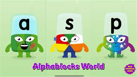 Alphablocks World Learning Alphabets Cartoon For Kids The Fun Way To