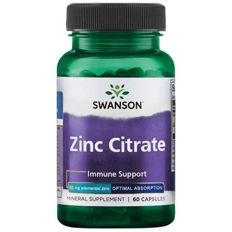 Zinc Citrate | Swanson Health Products Europe