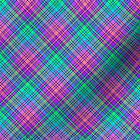 Pastel Plaid 01 Spoonflower