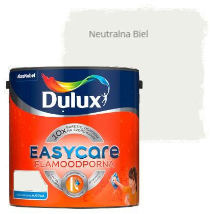 Farba Easycare Dulux L Neutralna Biel Cena Opinie