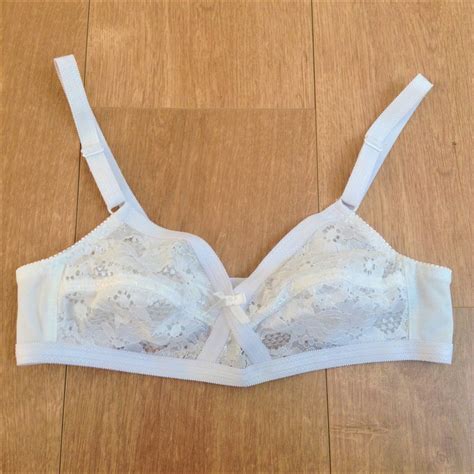 French 1970s Women Vintage Cross Your Heart Bra Sexy Bridal Etsy