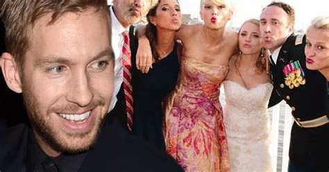 Calvin Harris likes a wedding photo on Taylor Swift's Instagram after their split proving it was ...