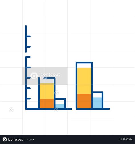 comparison chart animated icon   json lottie  mp format