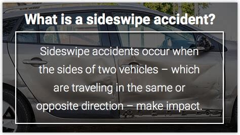 Sideswipe Accidents What Is A Sideswipe Collision