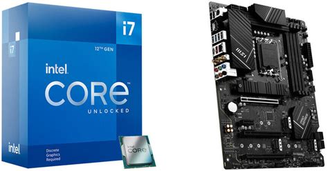 Intel Core i7-12700KF 3.6 GHz 12-Core LGA 1700 Processor & MSI