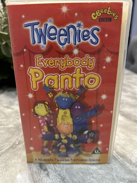 Tweenies Everybody Panto Vhs 2002 Cbeebies Christmas Pantomime Ebay