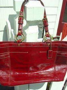 Red Patent Leather Purse Coach Iucn Water