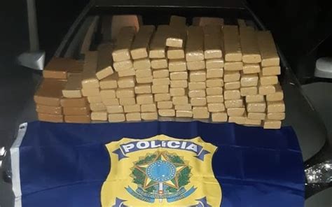 PolÍcia RodoviÁria Federal Apreende 100kg De Maconha Durante