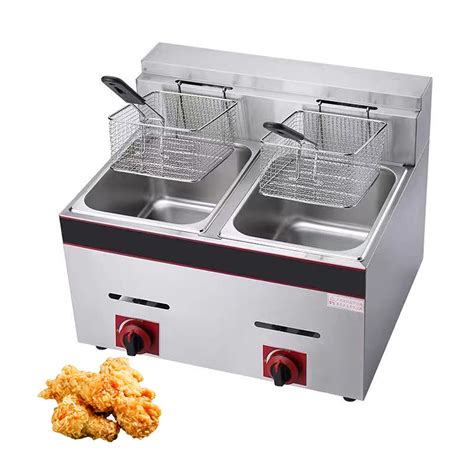 Commercial Gas Deep Fryer