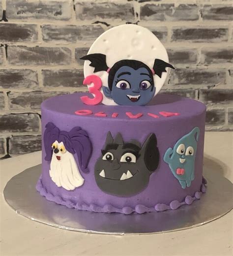 Vampirina Birthday Vampirina Cake Topper Vampirinia Fondant | Etsy