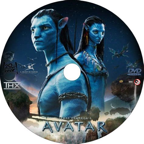 Avatar (2009) Custom DVD Labels - DVDcover.Com