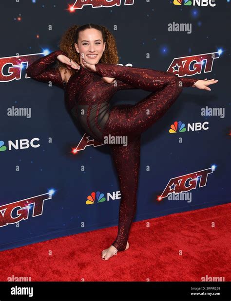 Pasadena Usa 20th Sep 2023 Sofie Dossi Backstage At AmericaÕs Got