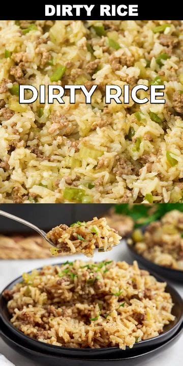 This Cajun Dirty Rice Also Known As Rice Dressing Is The Best