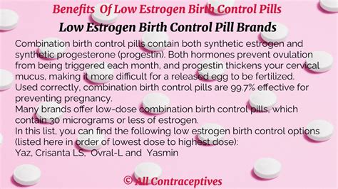 PPT - Benefits Of Low Estrogen Birth Control Pills PowerPoint ...