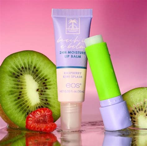 Eos Raspberry Kiwi Splash Lip Balm Beauty And Personal Care Face Makeup On Carousell