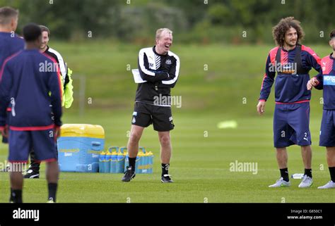 New Newcastle United Manager Steve Mcclaren During An Open Training