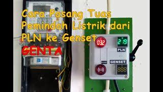 Jual Tuas Pemindah Listrik PLN Ke Genset Ada Ampere Dan 2 Voltmeter Di