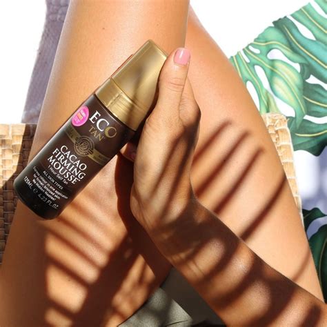 Eco Tan’s Self Tanning Mousse Is A Lightweight Formulation That Glides Over Your Skin And Dries