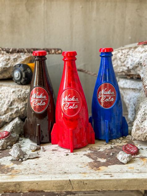 Nuka Cola Bottle, Fallout Inspired, Fan Art Replica, Gift for Fans - Etsy