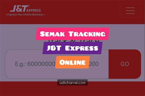 Semak Tracking Jandt Express