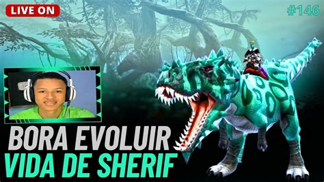 DINO STORM AO VIVO VIDA DE SHERIF DICAS DE COMO EVOLUIR RÁPIDO