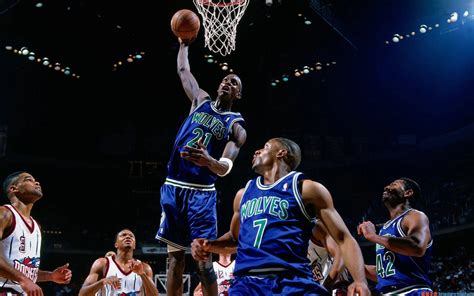 Kevin Garnett Timberwolves Dunk