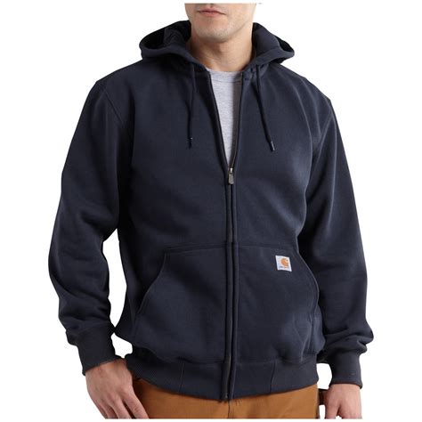 Carhartt Rain Defender Paxton Heavyweight Hooded Zip Front Sweatshirt