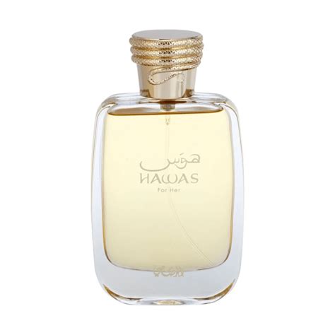 Rasasi Hawas For Her By Rasasi Hawas Perfume For Women 3.38 Oz 100mL