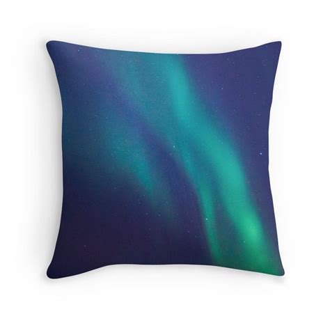 Aurora Borealis Throw Pillow by Alda Villiljós Pillows Throw pillows