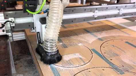 Diy Cncrp Based Cnc Router Machining 1 Thick Plexiglas Circles Youtube