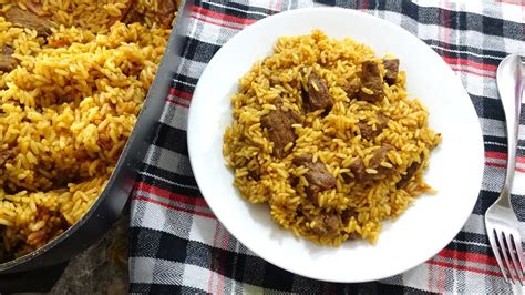 Arroz Amarillo Con Carne De Res En Cazuela Como Hacer Arroz Con Carne Rico Y Pocos Ingredientes