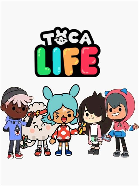 Toca Boca Toca Boca 2021 Toca Life World Sticker By Anasohping