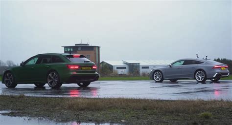 Practicality Versus Style In Audi Rs6 Avant And Rs7 Sportback Duel