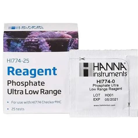 Phosphat Ultra Low Range Reagens Korallenriff Center