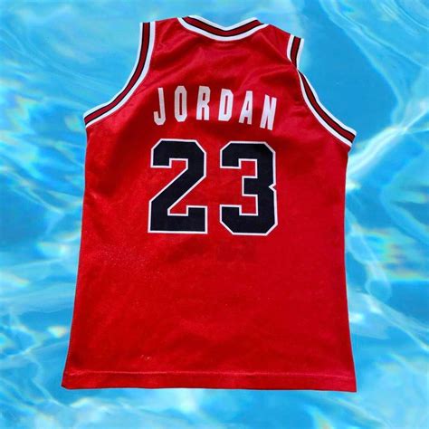 Champion *23 Michael Jordan NBA Jersey Basketball Jersey | Grailed