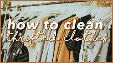 HOW TO CLEAN THRIFTED CLOTHES Philippines YouTube