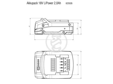 Metabo Li-Power acumulator 18 V | 2 Ah | Li-Ion Zivtool - Scule ...