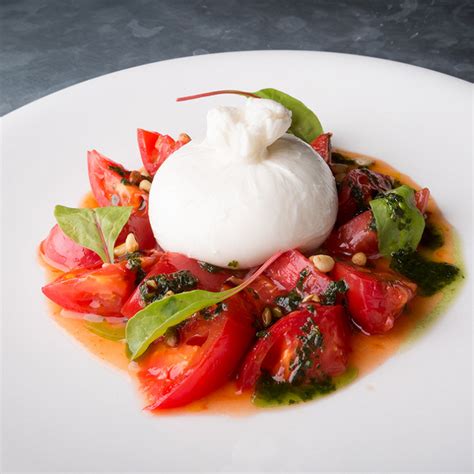 Salade De Burrata Aux Tomates La Recette Ici